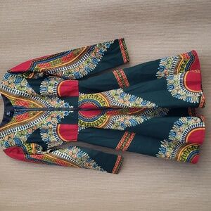 Dashiki African Print Dress